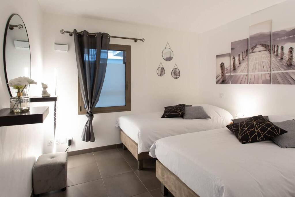 Apartamento A7- 2 Bdr Sea & Mountain View - Ac, Parking, Pool & Terrace Antibes